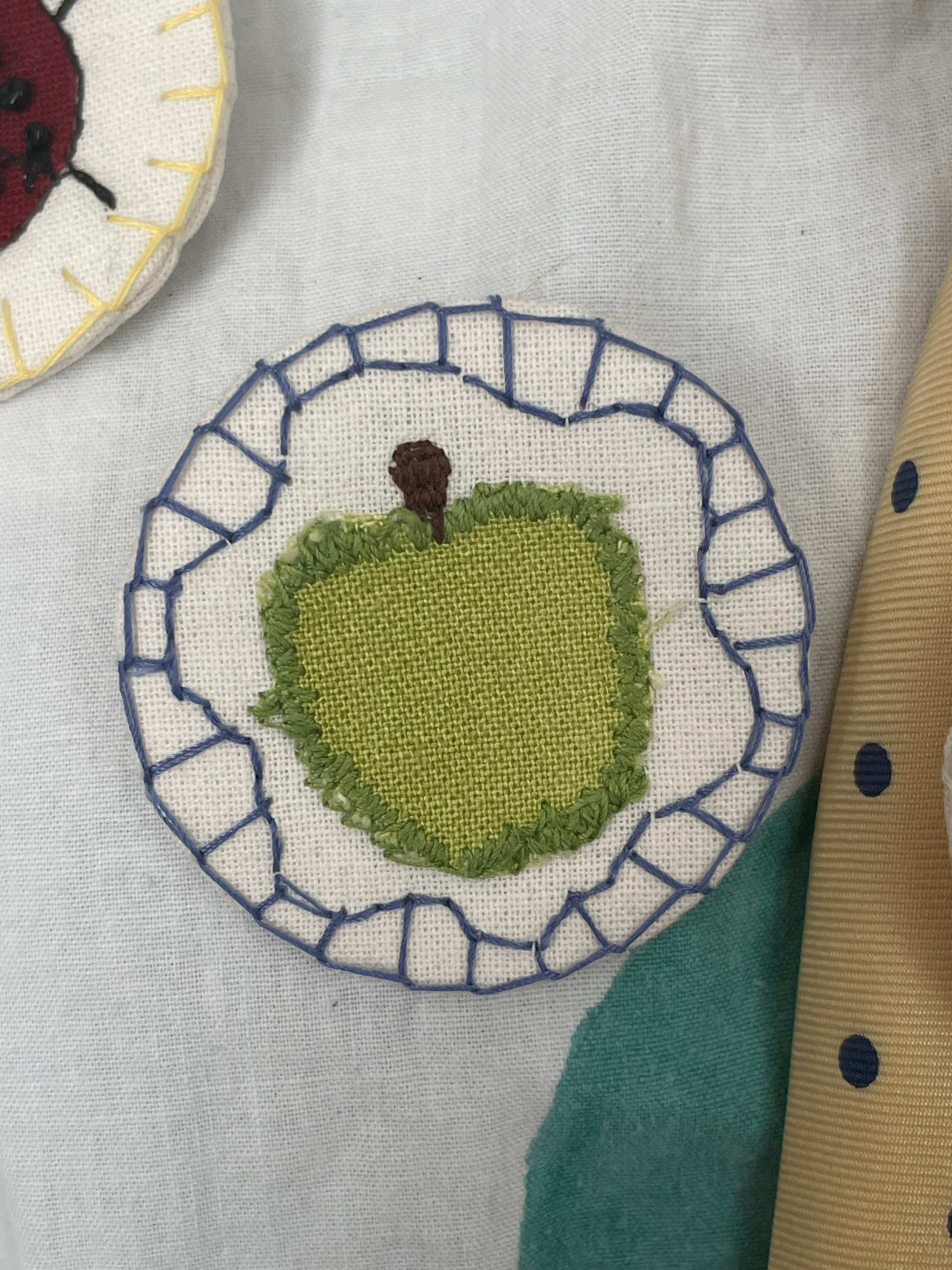 Apple Brooch