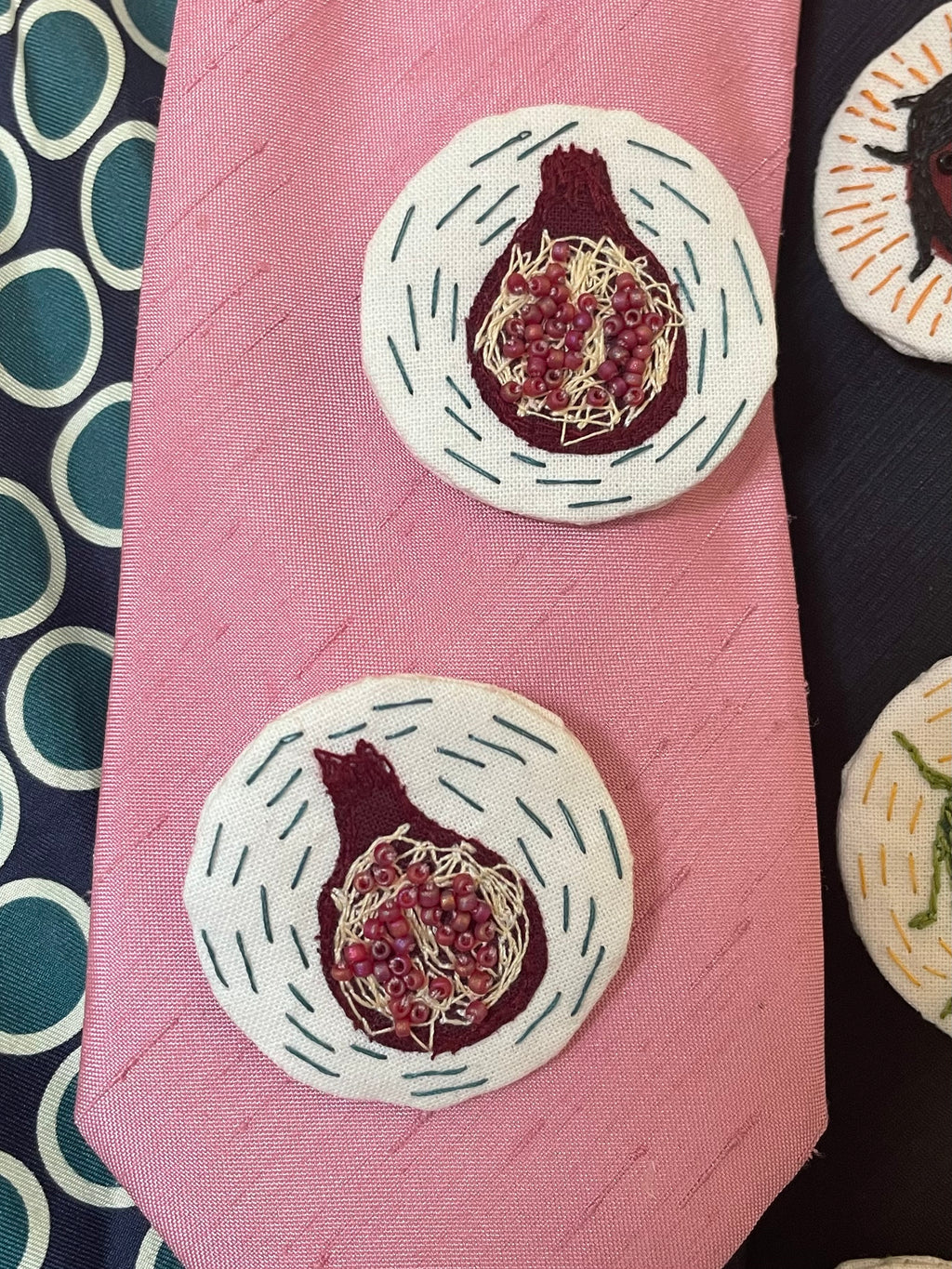 Pomegranate Brooch