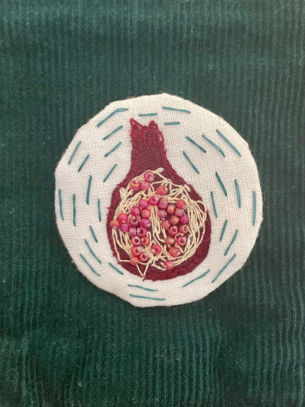 Pomegranate Brooch