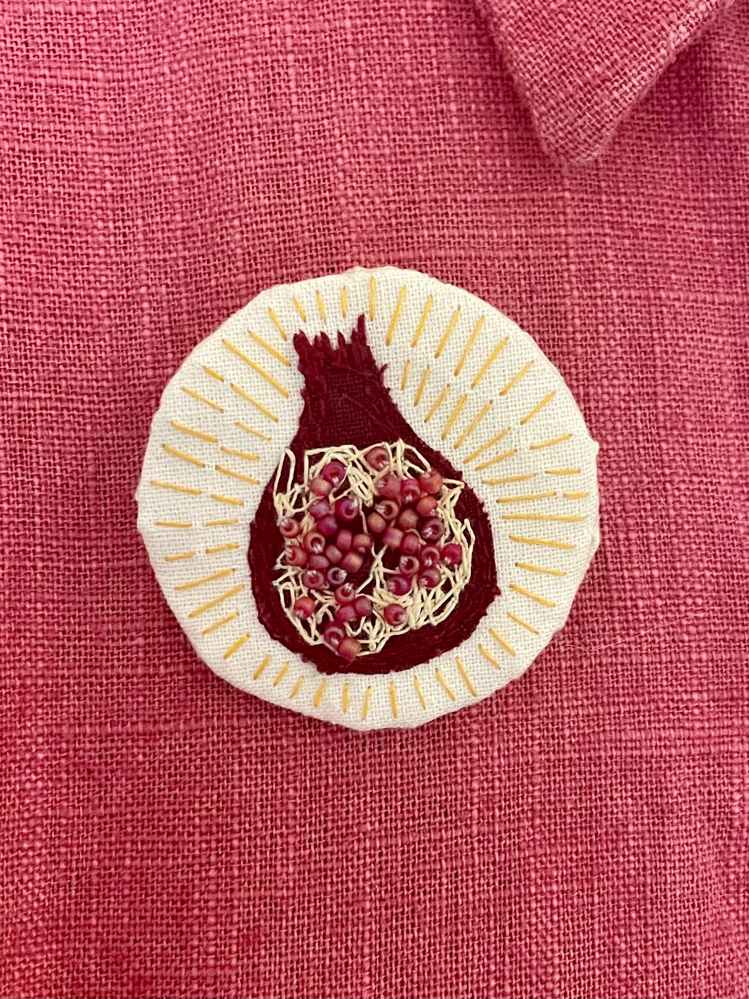 Pomegranate Brooch