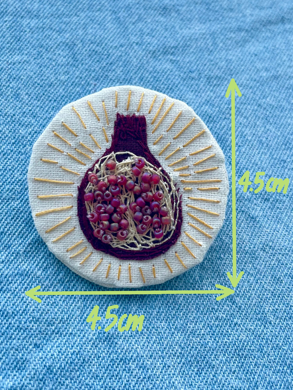 Pomegranate Brooch